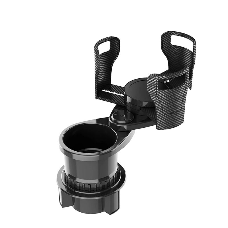 Car mounted water cup holder 1/2 car cup holder extender multifunctional rotating car mounted cup holder