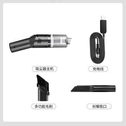 Wireless mini handheld car vacuum cleaner